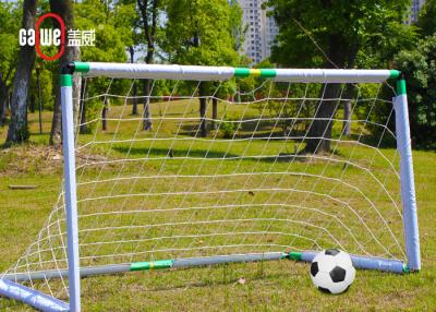 China Adjustable Sturdy 11 A Side Football Nets , Foldable Full Size Football Nets for sale