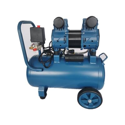 China OIL-LESS Oilless 24L Silect Direct Portable Engine Air Compressor for sale