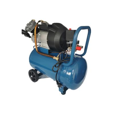 China Building material stores factory direct sales two cylinder Direct-drive v-type air compressor for sale