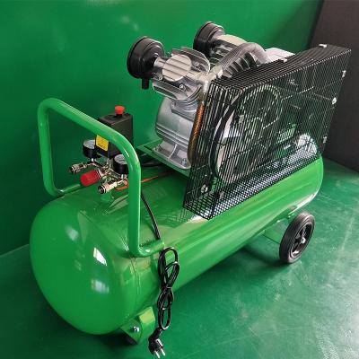 China Construction Material Stores 26.42Gal 100L Air Compressor Sale Belt Driven Industrial Air Compressor for sale