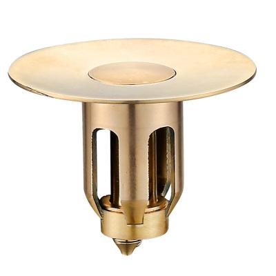 China Modern Hot New Product American Inch Size Improved Sink Drain Stopper Bullet Core Brass Type Sink Plug Noise Up Bathtub Drain Stopper for sale