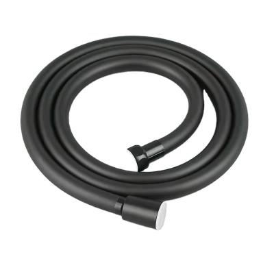 China Felexible Good Quality Black Tubing PVC Plastic Flexible Shower Hose For Hand Shower Shower Bidet Hose for sale