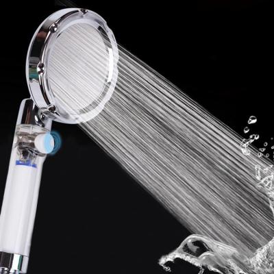 China Universal Wholesale Bathroom Shower Head High Pressure Slide Bar Waterless Saving Ion Purifier Filter for sale