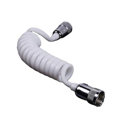 China Spray Gun Modern Plastic Water Mate Toilet Hose Shower Hose Bidet Spring Tube Retractable Shower Tube for sale