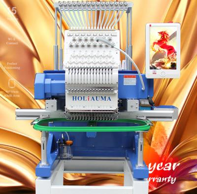 China Hotels HOLiAUMA home computer embroidery machine size gear for flat t-shirt cap for wholesale automated embroidery machine for sale