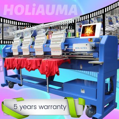 China Hotels 5 years quality guarantee! HOLiAUMA 4 Head Brother Embroidery Machine Sewing Machine For Sale for sale