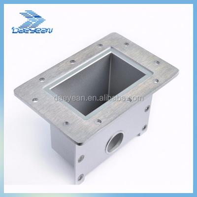 China Rectangular copper or aluminum aluminum waveguide for 2000W magnetron for sale