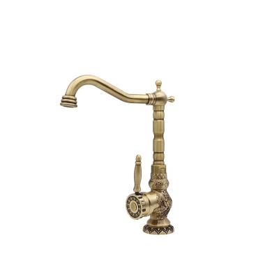 China Antique Design Faucet Waterfall Bathroom Basin Sink Faucet for sale