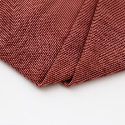 China Sustainable Ribbed Weft Knitted Fabric For Women for sale