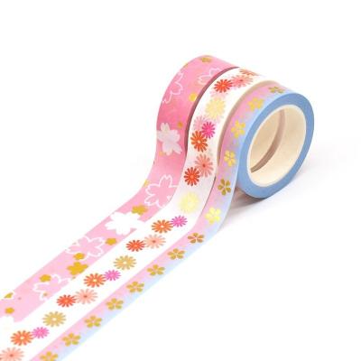 China Best Selling Cute Style Decorative Heat Resistant Washi Tape Paper Vintage Tape Custom Printing for sale