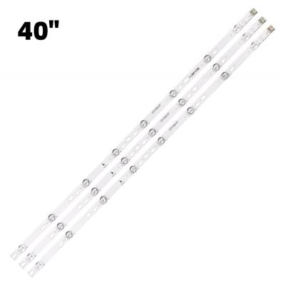 China TV Set Repair XC-197 LED TV BACKLIGHT STRIP 40HR330M08A2 V0 YHF-4C-LB4008-YH3 TV STRIP LIGHT FOR TV HITACHI CDH-LE40SMART08 for sale