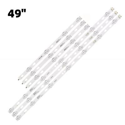 China 49inch LED Backlight Strip for KM0249 49LUS79T 49LUHD1240 49D1200 49HR332M11A2 V3 49HR332M11A3 V0 Complete Set 1SET 3PCS for sale