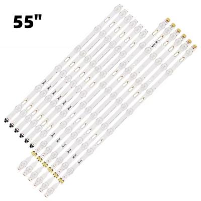 China 12 PCS LED Backlight Strip for Samsung TV XC-2458 V5DU-550DCB-R1 V5DU-550DCA-R1 Replacement Part for sale