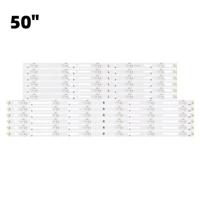 China 1SET 6R 6L COMPLETE SET LED TV BACK LIGHT FOR PHILIPS 49PUF6701 49PUH4900 GJ-2K15-XM-D2P5C1-490-D611-C1-L/R IP33 for sale