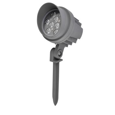 China Garden 5 Years Warranty Round IP65 LED Garden Floor Light Graphite Color Graphite Appearance for sale