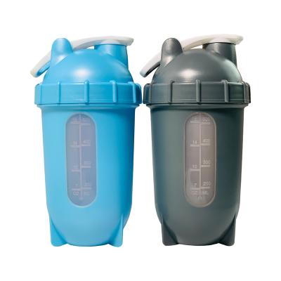 China 500ml Banana Shaker Bottle Gym Sport Sustainable BPA Free Empty Plastic Water Bottle For Fitness Protein Powder for sale