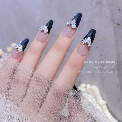 China Shiny Heart Shaped Decoration Japanese Diamond Accessories Zircon Nail Art Love Heart Diamond Jewelry Gel Nail Design UV Nail Decorations New for sale