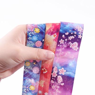 China Nail Art Laser Flowers Pattern Finger Nail Art Transfer Foil Sticker Paper Set Manicure Diy Tips Holographic Nail Decorations for sale