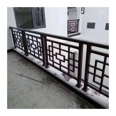 China Decorations Aluminum Alloy Material Balcony And Staircase Fencing Aluminum Handrail Handrail for sale