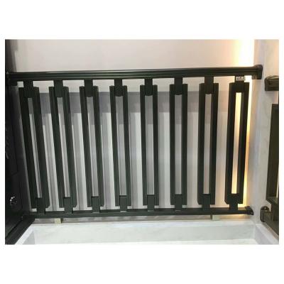 China Decorations Design Stair Handrail Railing Aluminum Fence Staircase Fencing Aluminum Fence for sale