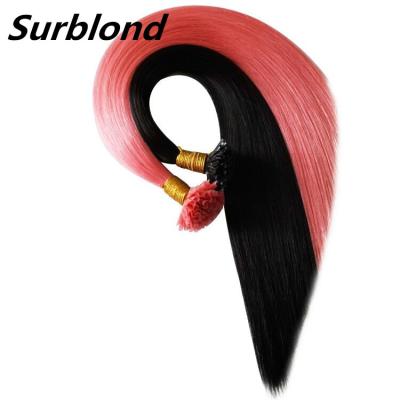 China 100% Customized Indian Hair Color U Tip Hair Nail Tip Hair Extensions for sale