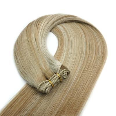 China Hot Selling Gray Remy Hair Weft Brazilian Natural Fast Delivery Virgin Hair Extension Machine Silky Straight Wave Machine Hair Free Machine for sale