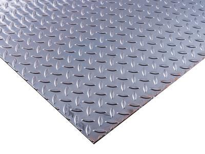 China Anti-Slip Diamant Tread Checkered roestvrij staal plaat Patroon 301 304 316 SS plaat Te koop