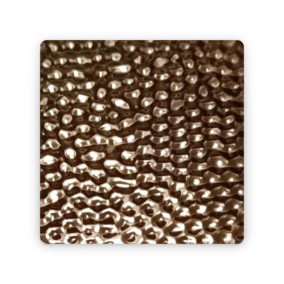 China SUS 304 316 316L stainless steel stamping water wave and honeycomb patterns stainless steel 3d texture Te koop