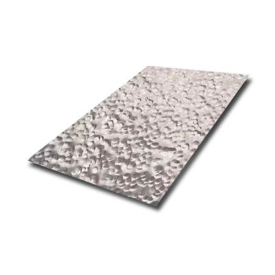 China Neues Design 304 Hammered Edelstahlblech für Decken- und Wandplatten zu verkaufen