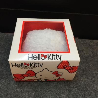 China Recycled Promotional Packaging Materials Cardboard Paper Box Hello Kitty Retail Packaging for sale