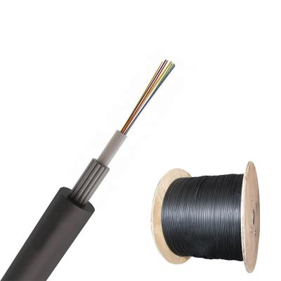 China Telecom Powerhouse GYXTY 12 Loose Pipe Shaped Steel Core Drop Cable Armored Indoor Indoor Fiber Optic Drop Cable for sale