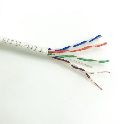 China CCTV System China Cables and Cables Gray Network UPT Cat5e Lan Cable Cat 5 Network Cable for CCTV System for sale