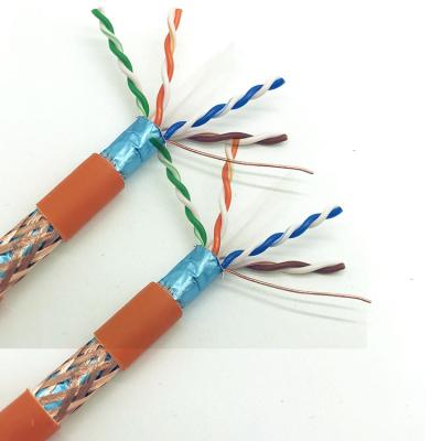 China Network Cable Manufacturers Extension Cable Cat6 CAT6 Line Double-protected CCTV Category 6 Line Cables for sale