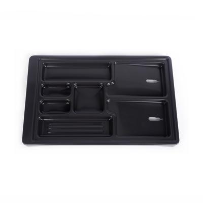 China Wholesale Disposable Customize High Quality Luxury Dish Thick Plastic Blister Tray For Electronics Tools Food for sale