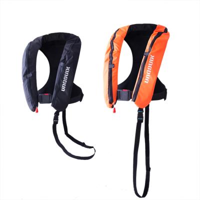 China Good Quality Water Sports Automatic Inflatable Life Vest Drifing and Fishing Life Vest Rescue CO2 Life Vest Vest for sale