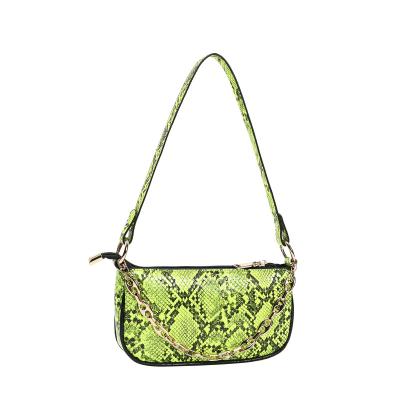 China Lady Ins Fashion Women Ladies Girls European American Style Hobo Bags Lime Green Leather Handbags for sale