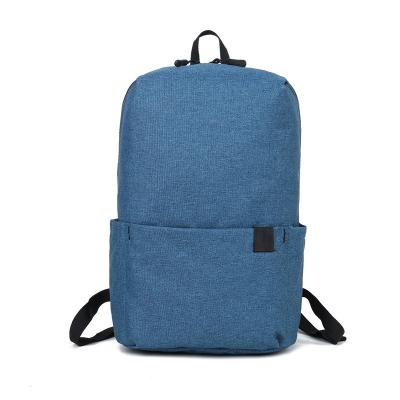 China Waterproof ultra-light fabric waterproof daily use can put in the book laptop polyester backpack custom logo for sale