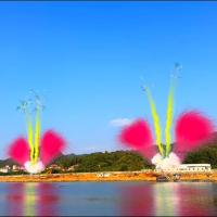 China Chinese Factory Daytime Cake Fireworks Coloured Smoke Fireworks for sale