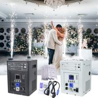 Chine 750W DMX sans fil contrôle froid Pyro Sparkler feux d'artifice machine à fontaine pour DJ scène mariage machine à étincelle froide à vendre