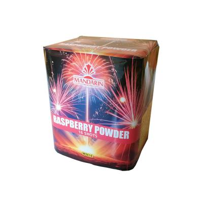 China Chinese fabriek Groothandel Vuurwerk Pyrotechniek 16 schoten Cake Vuurwerk Goedkoop Vuurwerk 2025 Voor Jemen Djibouti Markt Te koop