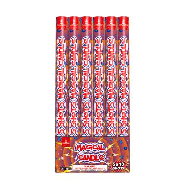 China Liuyang 5 bolas Roman Candles Fireworks mágico AFSL certificó en venta