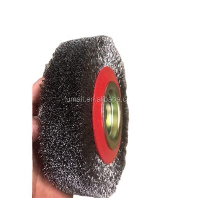 China Gear Deburring FUMAIT Industrial Brushes Wheel Brush For Aluminum Alloy Polishing And Deburring for sale