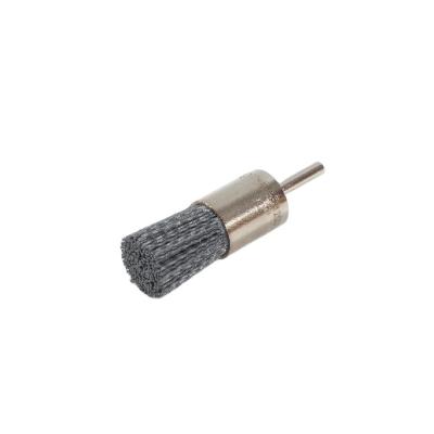 China Solder Cleaning Rough Surface Cleaning FUMATIE Good Quality 19mm Diameter 304 Stainless Steel Crimped Wire End Brush for sale