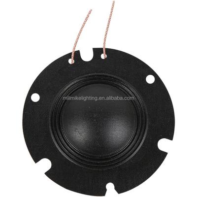 China interior & Outer Diaphragm 20W 25.4mm Antimagnetic Black Voice Coil Phenolic Diaphragm For Universal Horn Siren Loudspeaker Sound Film for sale