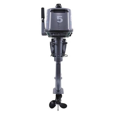 China NAVY by CG. 5 Hp DC Outboard Motor 103 Portable Manual Start 1 for sale