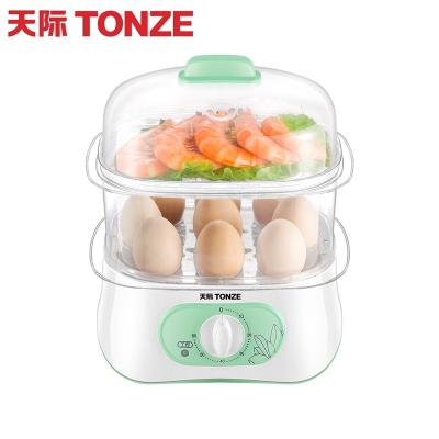 China OEM Outdoor 2 Layer Electric Egg Boiler Egg Cooker Food Steamer for sale