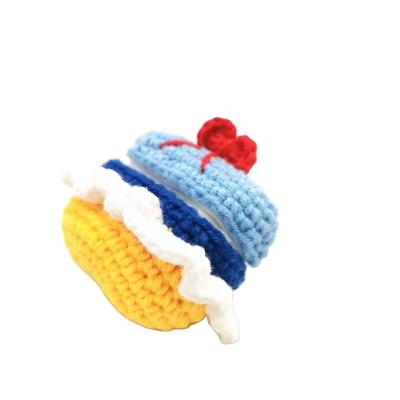 China China Hand Crocheted Wool Apple Earphone Cover Apple Earphone Cover Generation 3 for sale