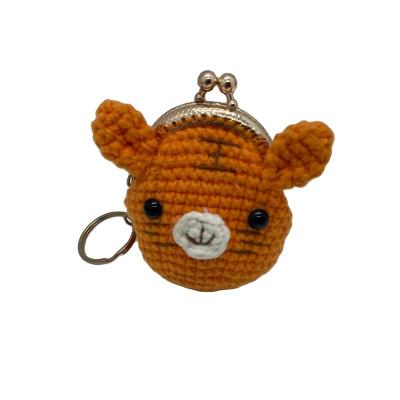 China China hand crocheted small wool mouth gold bag, adult bag, children's bag for coin purse for sale