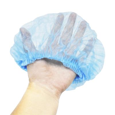 China Biodegradable Personal Care Premium Hair Crowd Cap Disposable Surgical Net Nonwoven Paper Buffing Caps for sale