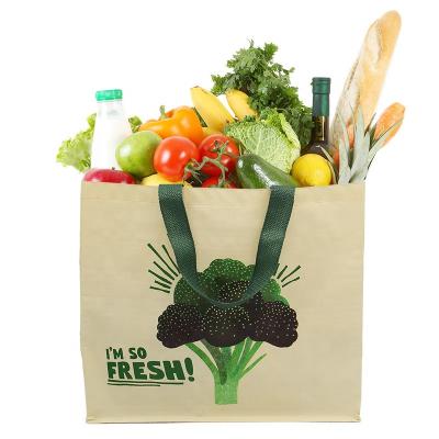 China Reusable/Recyclable/Washable Shopping Bag Laminated Woven PP Bags Custom Printing PP Shopping Bags for sale